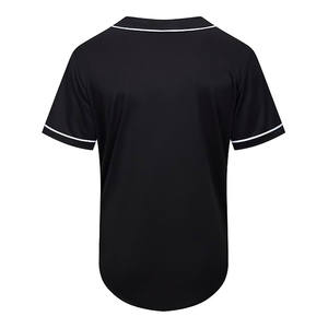 Camiseta de Béisbol Transpirable de Fabricante Pakistaní, 100% Poliéster, Cuello en V, Color Sólido, Colores y Tallas Personalizables, Duradera y Ligera - Product Image 2