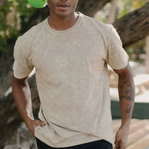 Camiseta Extra Grande para Hombre, Estilo Vintage, Ligera, Desgastada, Lavada al Ácido, 100% Algodón, Logotipo Personalizado, Alta Calidad, Transpirable - Product Image 6