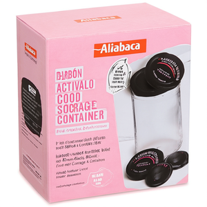 Contenedor de Vidrio de Borde Alto para Almacenamiento de Alimentos, 580 ml, con Tapa Negra de 82 mm, Paquete de 6 - Product Image 3