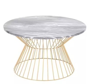 Tables basses en métal modernes inspirées du luxe avec des finitions au design exquis Choix élégant pour toute décoration d'espace Top tendance - Product Image 5