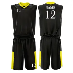 Professional Manufacturer Wholesale Custom Quick Dry Breathable Men Sports Wear Basketball Jersey And Shorts Basketball Uniforms