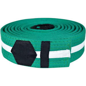 Bjj Belt Artes marciales Jiu Jitsu Cinturones 100% algodón Hecho a medida Brazilian Jiu Jitsu Belt - Product Image 5
