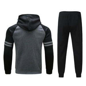 Chándal ajustado personalizado a la moda con estampado de gimnasio para hombre, ropa deportiva, precio al por mayor, conjunto de 2 piezas, chándales para hombre a la venta - Product Image 2