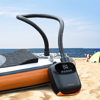 Pompe à Matelas Pneumatique Électrique Intelligente AIRBANK pour Gonflage et Dégonflage, Mini Pompe à Air pour Planche de SUP