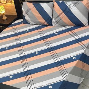 2023 ssumaira คอลเลกชัน100% พรีเมี่ยมผ้าฝ้ายบริสุทธิ์พิมพ์ผ้าปูที่นอนขนาดคิงไซส์เหมาะสำหรับโรงแรมคุณภาพล่าสุด - Product Image 2