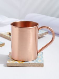 Taza de agua de cobre nueva, metálica, para Ayurveda y Yoga, saludable, tamaño personalizado, vaso martillado para agua y jugo, hecho a mano - Product Image 2