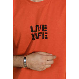 เสื้อยืดผู้ชายพร้อมส่ง 100% ผ้าฝ้าย พิมพ์ลาย รับทำโลโก้จากโรงงานโดยตรง - Product Image 3