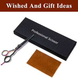 กรรไกรตัดผมทำจากสเตนเลสสตีลทนทานมีคมขนาด6นิ้ว - Product Image 3