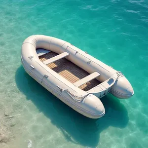 Nhiệm vụ nặng nề gấp ổn định UV kháng Inflatable Bạt PVC thuyền chèo thuyền cho hồ & Sông - Product Image 3