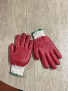 Gants enduits de caoutchouc vietnamien Gants de travail de sécurité antidérapants anti-coupure avec coton réutilisable semi-enduit de latex pour le jardinage - Product Image 3