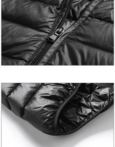 Chaleco acolchado personalizado OEM de diseñador americano para hombre, chaleco acolchado informal ligero con capucha, chaleco acolchado de primera calidad - Product Image 5