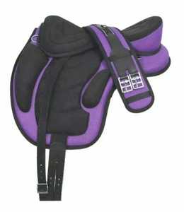 Free-max-sillín de caballo con estribo de cuero sintético, todos los colores disponibles - Product Image 1