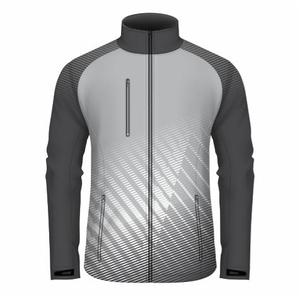 Venta al por mayor Softshell chaquetas de los hombres de lona impermeable estilo de la calle con la posición del logotipo frontal - Product Image 3