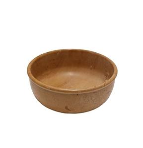 Creative Marble Attractive Fruit Bowl Household Natural Marble Round Dessert Fruit Salad Bowl Best Sale - Product Image 4