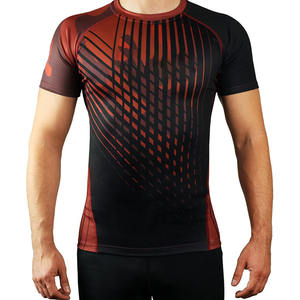 100% Premium Quality Rash Guard Customised Short Sleeve for <b>Men</b> Rash Guard Custom Quick Dry <b>Swim</b> Shirt For <b>Men</b> - Product Image 6