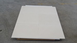 Carreaux de pavés antidérapants en marbre blanc Cem, sablée et brossée, 20x20cm, petit échantillon, design moderne pour allées de villas intérieures - Product Image 3