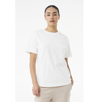 BELLA + kaus Jersey katun 200g pria, kaos katun pria Premium ramah lingkungan, kaus polos leher Crew, cincin Combed, 100% Airlume Combed