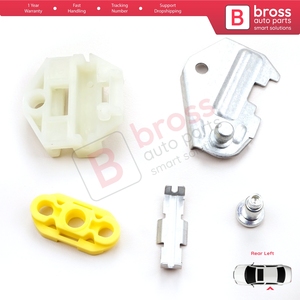 คลิปยึดกระจกหน้าต่าง BWR5008+BWR19+BWR55 แผ่นเชื่อมโลหะด้านหลังซ้าย สำหรับ Vectra B W210 S210 9-3 900 - Product Image 6