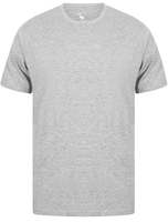 T-shirt uni surdimensionné pour homme 100% coton respirant à manches courtes imprimé