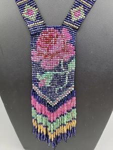 แฟชั่นโบฮีเมียนทาวทำด้วยมือลูกปัดแก้วสีสันสดใสสร้อยคอและต่างหูเครื่องประดับผู้หญิงทันสมัย zh Trader - Product Image 3