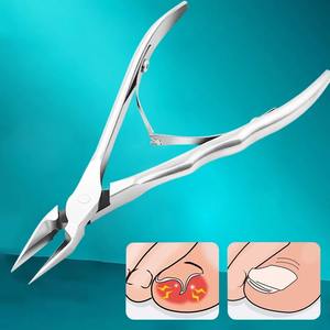 Tijeras para Uñas de Acero Inoxidable de Alta Calidad con Logotipo Personalizado, Hoja Recta y Punta Afilada - Product Image 4