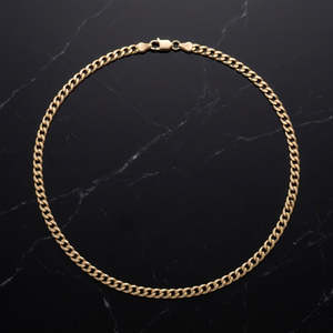 14K Gold Plated Rope Figaro Snake <b>Chain</b> <b>Necklace</b> Polished Gold Link <b>Chain</b> - Product Image 1
