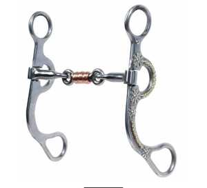 Boca de rodillo de cobre y acero inoxidable de la mejor calidad al por mayor, gran oferta, brocas occidentales OEM para montar a caballo - Product Image 1