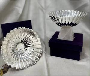 Latest Brass Serving <b>Bowl</b> With Resin Base for Home Hotel Restaurant Tabletop Dinnerware Silver Color Fruit & <b>Snacks</b> Serving <b>Bowl</b> - Product Image 1