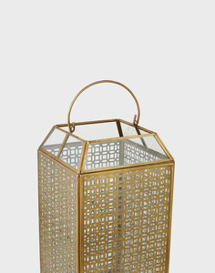 โคมไฟตกแต่งโลหะสีทอง - Product Image 4