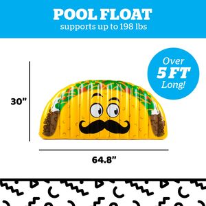 Best Selling Large <b>Inflatable</b> <b>Pool</b> Float Lounge Raft Durable Vinyl Float <b>for</b> Adults Kids Swimming <b>Pool</b> Summer Beach Party Water - Product Image 3