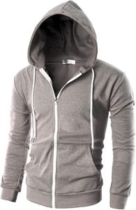 Zipper Hoodie 100% Cotton Lined Stonewashed Digital Printed 3D Embroidery - Product Image 2