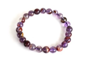 Worldwide Selling Ametrine 8mm Round Beaded <b>Bracelet</b> Natural <b>Healing</b> Crystal For Jewelry Fashion Meditation At Wholesale Price - Product Image 3