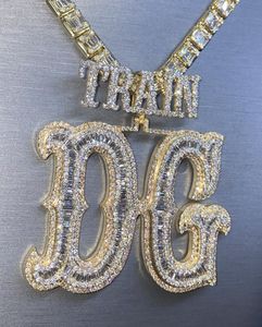 Colgante de Plata de Ley 925 personalizado de alta calidad VVS moissanite Colgante de hip hop unisex con colgantes y dijes helados - Product Image 5