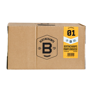 Pack 24 X 33cl <b>Grapefruit</b> <b>Beer</b> Bertinchamps Belgium Local Brewery Authentic Alcohol Private Label Brew Bottle - Product Image 1