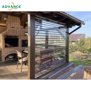 Obturateur de rouleau Transparent de Polycarbonate de PC de haute résistance porte de roulement claire pour le <span class=keywords><strong>magasin</strong></span> de bijoux - Product Image 6