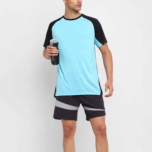 100% algodón de alta calidad 180Gsm ropa de hombre en blanco personalizada camisetas de gran tamaño para la venta contraste de diseño personalizado - Product Image 6