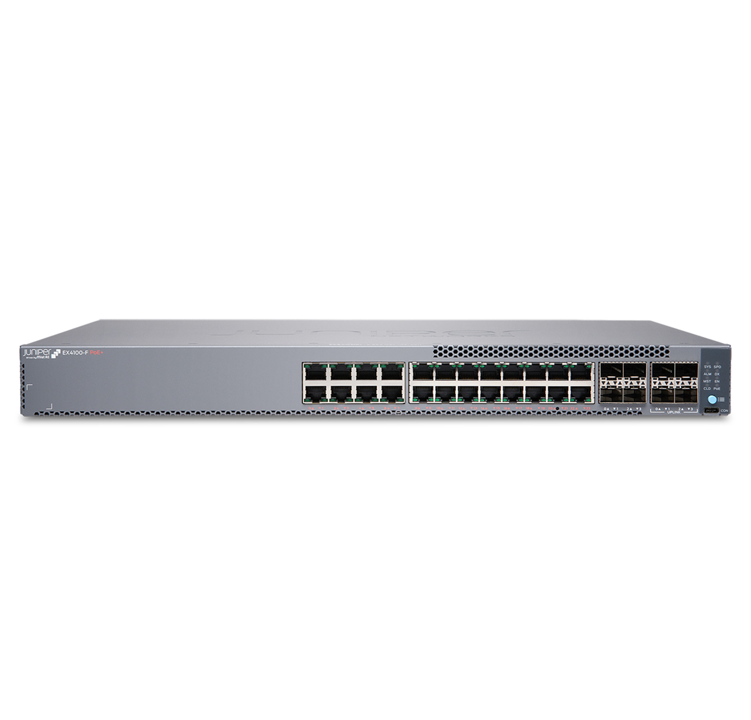 Juniper EX4100-F-24P--新品、純正ネットワークスイッチ、高性能商用 