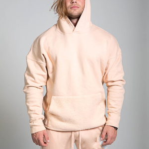 Ensemble de sweat à capuche cargo standard avec logo personnalisé ensemble de sweats à capuche et survêtements pour hommes nouveau 100% coton Streetwear hommes qualité mode fermeture éclair complète - Product Image 4