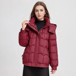 Veste bouffante à fermeture éclair de qualité supérieure veste imperméable pour femmes fabricant veste d'hiver en gros - Product Image 4