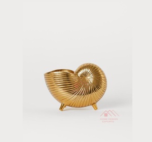 Ensemble de 3 vases en métal finition argent nickelé, vase décoratif de luxe pour la maison et support pour plantes - Product Image 5