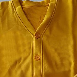 Alpha Solid 100% Cotton Polyester Greek Letter Chenille Front Casual <b>Cardigan</b> V-Neck Unisex Winter University Sorority Varsity - Product Image 5