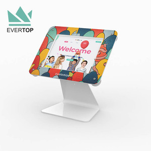 Comptoir d'affichage LST01-B pour iPad Stand <span class=keywords><strong>POS</strong></span> Support de tablette antivol Support de sécurité pour tablette Kiosque Support de tablette antivol - Product Image 1