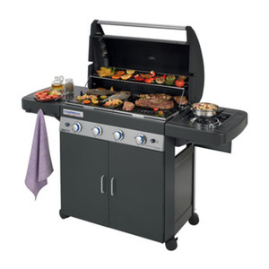 Barbecue Dualgas Serie 4 Classic Lsplusdark DG 4 Bruciatori in Acciaio Inox - Product Image 1