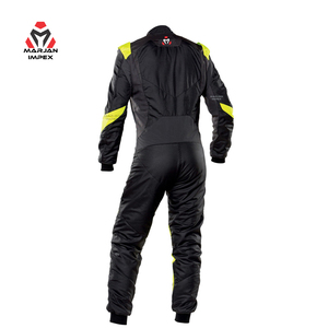 Combinaison de course de karting personnalisée en nylon/coton respirant pour adultes, unisexe, design personnalisé, couleur et logo, toutes saisons - Product Image 2