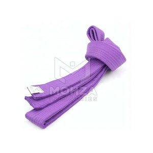 Cinturón de Karate de Artes Marciales con el Mejor Diseño, Logotipo Frontal, 100% Algodón, Cómodo, Duradero, Transpirable, de Secado Rápido, Unisex, para Adultos, de Alta Calidad - Product Image 4