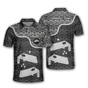 OEM Corn Hole Ropa deportiva de verano Precio razonable Ropa juvenil Corn Hole Jersey para la venta en línea - Product Image 5