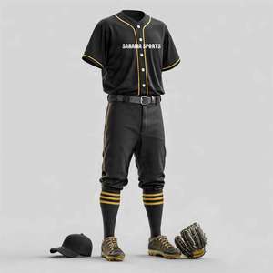 ชุดเบสบอลดีไซน์ทันสมัย บริการ OEM / ODM ชุดเบสบอลผู้ใหญ่ ผลิตตามสั่งจากโรงงานโดยตรง - Product Image 1
