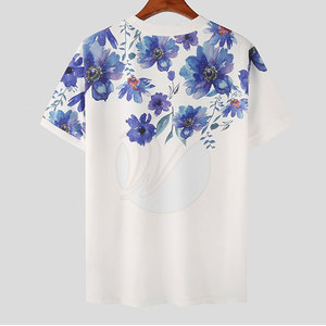 Nueva Llegada: Camiseta Deportiva para Hombre, de Algodón/Poliéster, Ecológica, Anti-UV, Transpirable, de Secado Rápido, Sublimada, al por Mayor - Product Image 2
