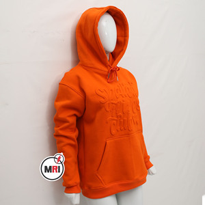Vente en gros de sweatshirts et sweatshirts à capuche courts unis et de grande taille avec logo en coton personnalisés - Product Image 3