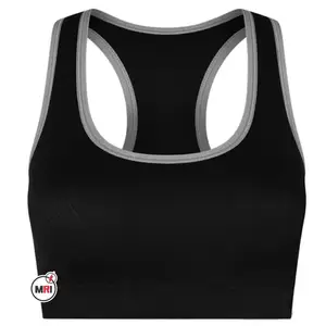 ra Crop Tops Sport Workout Fitness Activewear OEM Service Custom Design Sport bra Yoga top workout clothing